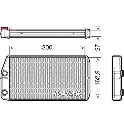 Denso drr01002 wärmetauscher - drr01002,